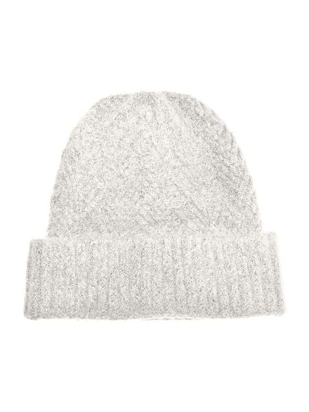 ONLY Czapka w kolorze białym rozmiar: onesize. Białe czapki damskie Only, bez wzorów, z wełny. Za 61.75 zł.