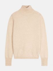 Perfect Cashmere Kaszmirowy sweter "Aileen" w kolorze beżowym rozmiar: S. Brązowe golfy damskie Perfect Cashmere, s, bez wzorów, z kaszmiru, bez ramiączek. Za 369.99 zł.