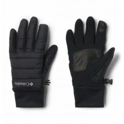 Rękawiczki zimowe turystyczne damskie Columbia W Powder Lite Glove. Czarne rękawiczki damskie Columbia, bez wzorów. Za 155.27 zł.