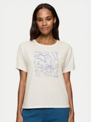 Triumph Koszulka piżamowa Mix & Match 10218281 Beżowy Relaxed Fit. Brązowe koszule nocne i halki Triumph, bez wzorów, z bawełny, bez ramiączek. Za 55.00 zł.