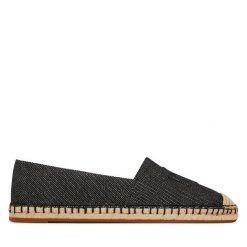 Espadryle LAUREN RALPH LAUREN. Czarne espadryle damskie Lauren Ralph Lauren, bez wzorów, bez obcasa. Za 339.99 zł.