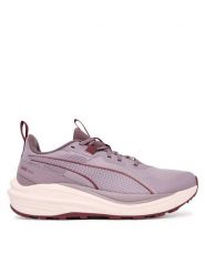Puma Buty do biegania Flare Pro Trail 311732 06 Fioletowy. Fioletowe obuwie sportowe damskie Puma, z materiału, bez zapięcia, do biegania. Za 299.99 zł.