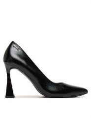 KARL LAGERFELD Półbuty KL32011 Czarny. Czarne półbuty damskie KARL LAGERFELD, bez wzorów, z materiału, bez obcasa, na obcasie, bez zapięcia. Za 709.99 zł.