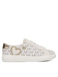 MICHAEL Michael Kors Sneakersy Jem Kehlani II MK04845256 Kremowy. Białe buty sportowe dziewczęce MICHAEL Michael Kors, bez wzorów, ze skóry, bez zapięcia. Za 389.99 zł.