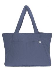 MOSS COPENHAGEN Shopper bag w kolorze niebieskim - 46 x 31 x 20 cm rozmiar: onesize. Niebieskie shopper bag Moss Copenhagen, bez wzorów, z materiału, na ramię, bez dodatków. Za 95.95 zł.
