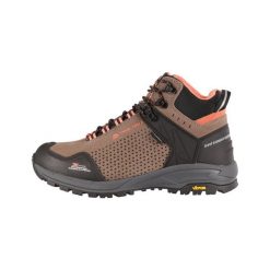 Buty trekkingowe damskie Alpine Pro Erahe Vibram. Brązowe obuwie trekkingowe damskie Alpine Pro, bez zapięcia. W wyprzedaży za 499.00 zł.