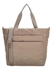 Beagles Shopper bag w kolorze beżowym - 43 x 33 x 15 cm rozmiar: onesize. Brązowe shopper bag Beagles, bez wzorów, z materiału, na ramię, bez dodatków. Za 147.91 zł.