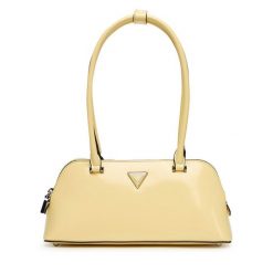 Torebka Guess. Żółte torebki klasyczne damskie Guess, bez dodatków. Za 349.99 zł.