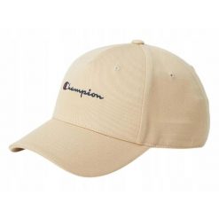 Czapka z daszkiem na co dzień unisex CHAMPION bawełna. Brązowe czapki z daszkiem damskie Champion, bez wzorów, z bawełny. Za 99.00 zł.