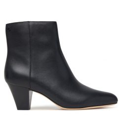 Botki LAUREN RALPH LAUREN. Czarne botki damskie Lauren Ralph Lauren, bez obcasa, na słupku, bez zapięcia. Za 1,199.00 zł.
