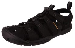 Sandały damskie, Keen Wms Clearwater CNX. Czarne sandały damskie Keen, bez wzorów, z materiału, bez obcasa, bez zapięcia. Za 538.00 zł.