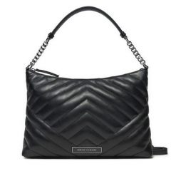 Torebka Armani Exchange. Czarne torebki klasyczne damskie Armani Exchange, bez dodatków. Za 359.99 zł.