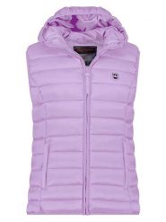 ANAPURNA Kamizelka pikowana "Vakitalana" w kolorze fioletowym rozmiar: XXL. Różowe kamizelki damskie ANAPURNA, xxl, bez wzorów, bez kaptura. Za 113.99 zł.