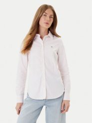 Gant Koszula Shield 4300141 Różowy Slim Fit. Czerwone koszule damskie Gant, bez wzorów, z bawełny, bez kołnierzyka, bez ramiączek. Za 389.99 zł.
