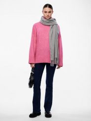 Pieces Szal w kolorze szarym rozmiar: onesize. Szare szaliki damskie Pieces, bez wzorów. Za 70.41 zł.