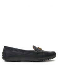 Lauren Ralph Lauren Mokasyny 802942768001 Czarny. Czarne mokasyny damskie Lauren Ralph Lauren, ze skóry, bez obcasa. Za 499.99 zł.