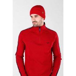 Czapka zimowa 100% wełna merino - Icewall (250 g/m²). Czerwone czapki damskie WOOLONA, na zimę, bez wzorów, z wełny. W wyprzedaży za 126.00 zł.