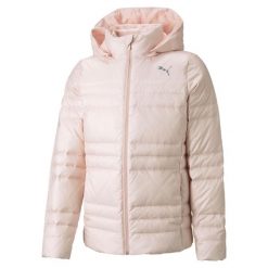 Puma Kurtka Light Goose Down 53194436. Czerwone kurtki damskie Puma, bez wzorów, bez kaptura. Za 341.99 zł.