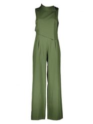 Made of emotion Kombinezon rozmiar: M. Zielone kombinezony damskie Made Of Emotion, m, bez wzorów, bez kołnierzyka, bez ramiączek. Za 248.58 zł.