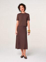 Rodier Kardigan w kolorze brązowym rozmiar: XL. Brązowe kardigany damskie Rodier, xl, bez wzorów. Za 295.99 zł.