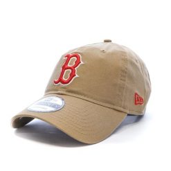 Czapka z daszkiem New Era MLB Boston Red Sox. Brązowe czapki z daszkiem damskie New Era, bez wzorów, z bawełny. Za 167.50 zł.