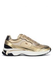 MEXX Sneakersy MI001009443W Złoty. Żółte obuwie sportowe damskie Mexx, ze skóry, bez zapięcia. Za 239.99 zł.