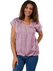 WITT WEIDEN Koszulka w kolorze jasnoróżowo-bordowym rozmiar: 38. Czerwone bluzki damskie WITT WEIDEN, bez wzorów, bez kołnierzyka, bez ramiączek. Za 56.99 zł.