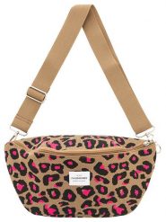 Zwillingsherz Saszetka "Leo" w kolorze jasnobrązowym - 30 x 17 cm rozmiar: onesize. Brązowe nerki i saszetki damskie Zwillingsherz, bez wzorów, z materiału. Za 78.95 zł.