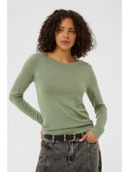 Kaffe Sweter w kolorze zielonym rozmiar: M. Zielone swetry klasyczne damskie Kaffe, m, bez kołnierzyka. Za 104.99 zł.