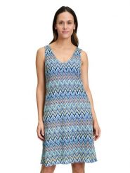 Vera Mont Sukienka w kolorze niebiesko-zielonym rozmiar: 46. Niebieskie sukienki damskie Vera Mont, bez wzorów, bez ramiączek. Za 173.99 zł.