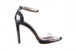 Sandały Bayla-187 589-571 Srebro, Skóra ekologiczna - 41. Szare sandały damskie Bayla, bez wzorów, z materiału, bez obcasa, bez zapięcia. W wyprzedaży za 89.10 zł.