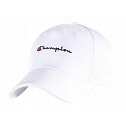 Czapka z daszkiem na co dzień unisex CHAMPION bawełna. Niebieskie czapki z daszkiem damskie Champion, bez wzorów, z bawełny. Za 59.00 zł.