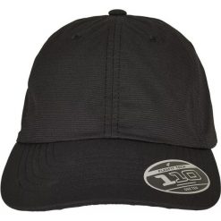 Czapka Z Daszkiem 110 Alpha. Czarne czapki z daszkiem damskie FLEXFIT, bez wzorów, z elastanu. Za 80.99 zł.