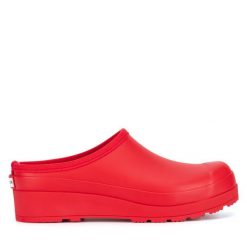 Kalosze Hunter. Czerwone kalosze damskie Hunter, bez wzorów. Za 249.99 zł.