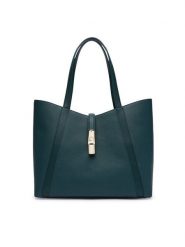 Furla Torebka Goccia L WB01788 BX3353 CN 4907S Zielony ciemny. Zielone torebki klasyczne damskie Furla, ze skóry, bez dodatków. Za 1,439.00 zł.
