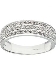 Revoni Złoty pierścionek z diamentami rozmiar: 53. Szare pierścionki damskie Revoni, z diamentem, złote. Za 2,805.99 zł.