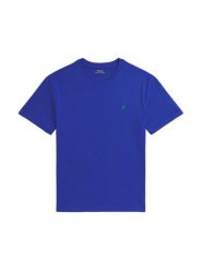 Polo Ralph Lauren T-Shirt 323832904503 Niebieski Regular Fit. Niebieskie t-shirty i koszulki chłopięce Polo Ralph Lauren, bez wzorów, z bawełny, bez kołnierzyka, bez ramiączek. Za 219.99 zł.
