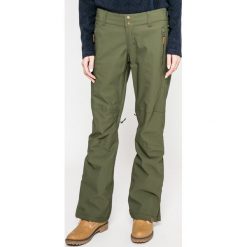 Roxy - Spodnie snowboardowe. Szare spodnie sportowe damskie Roxy, z haftami, z poliesteru. W wyprzedaży za 539.90 zł.