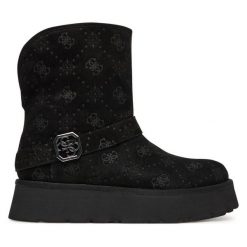 Śniegowce Guess. Czarne śniegowce damskie Guess. Za 719.99 zł.