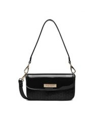Nine West Torebka CEO-MISSISIPI-I-LDA8009 Czarny. Czarne torebki klasyczne damskie Nine West, z materiału, bez dodatków. Za 169.99 zł.