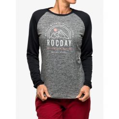 Bluza rowerowa damska Rocday Camber. Szare bluzy damskie ROCDAY, bez wzorów, bez kaptura. Za 182.99 zł.