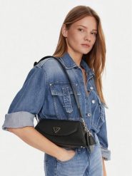 Guess Torebka Bolena HWZG92 07190 Czarny. Czarne torebki klasyczne damskie Guess, ze skóry, bez dodatków. Za 299.99 zł.