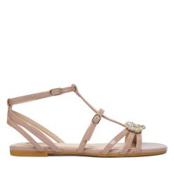 Sandały Liu Jo. Zielone sandały damskie Liu Jo, bez wzorów, bez obcasa, na płaskiej podeszwie, bez zapięcia. Za 559.99 zł.