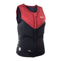 Kamizelka ION Ivy Vest Front Zip Women Scarlet Red 2025. Czerwone kamizelki damskie ION, bez wzorów, bez kaptura. Za 598.95 zł.