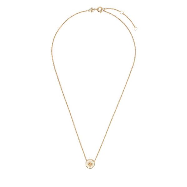 Naszyjnik Tory Burch. Białe naszyjniki damskie Tory Burch. Za 539.99 zł.