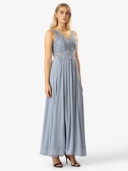 APART Sukienka w kolorze szarym rozmiar: 40. Szare sukienki damskie Apart, bez wzorów, z koronki, bez ramiączek. Za 217.99 zł.