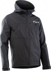 Kurtka rowerowa enduro NORTHWAVE Easy Out Softshell DWR czarny. Czarne kurtki damskie Northwave, m, bez wzorów, z materiału, bez kaptura. Za 579.00 zł.