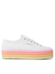 Superga Sneakersy 2790 Candy S2116KW Biały. Białe obuwie sportowe damskie Superga, z materiału, bez zapięcia. Za 379.99 zł.