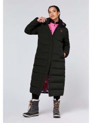 Chiemsee Płaszcz pikowany w kolorze czarnym rozmiar: M. Czarne płaszcze damskie Chiemsee, m, bez wzorów, bez kaptura. Za 460.12 zł.