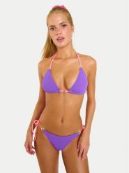 Banana Moon Bikini Brarolenka Popm MFQ25 Fioletowy. Fioletowe bikini Banana Moon, bez wzorów, z syntetyku. Za 369.99 zł.